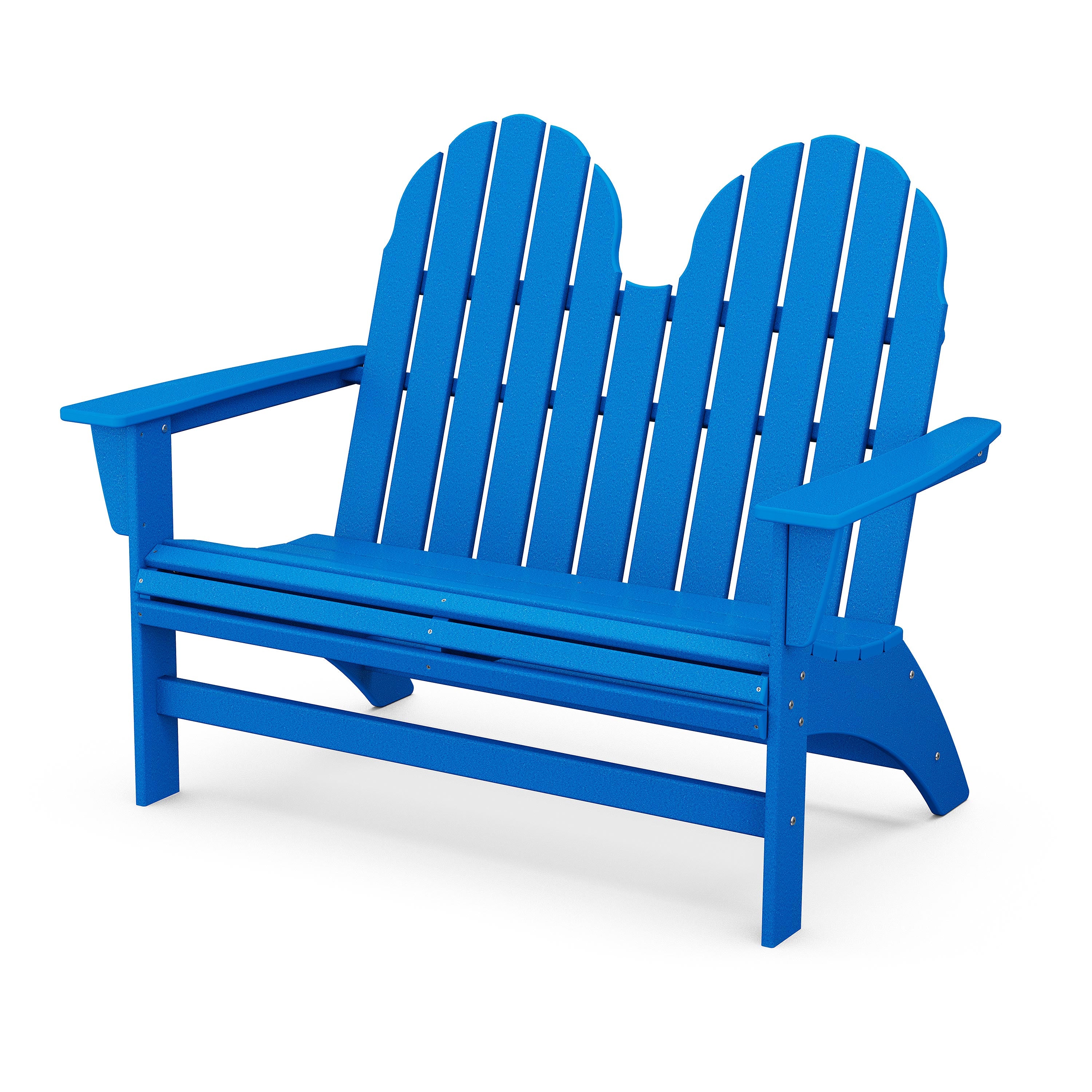 POLYWOOD® Adirondack Bench – Plow & Hearth