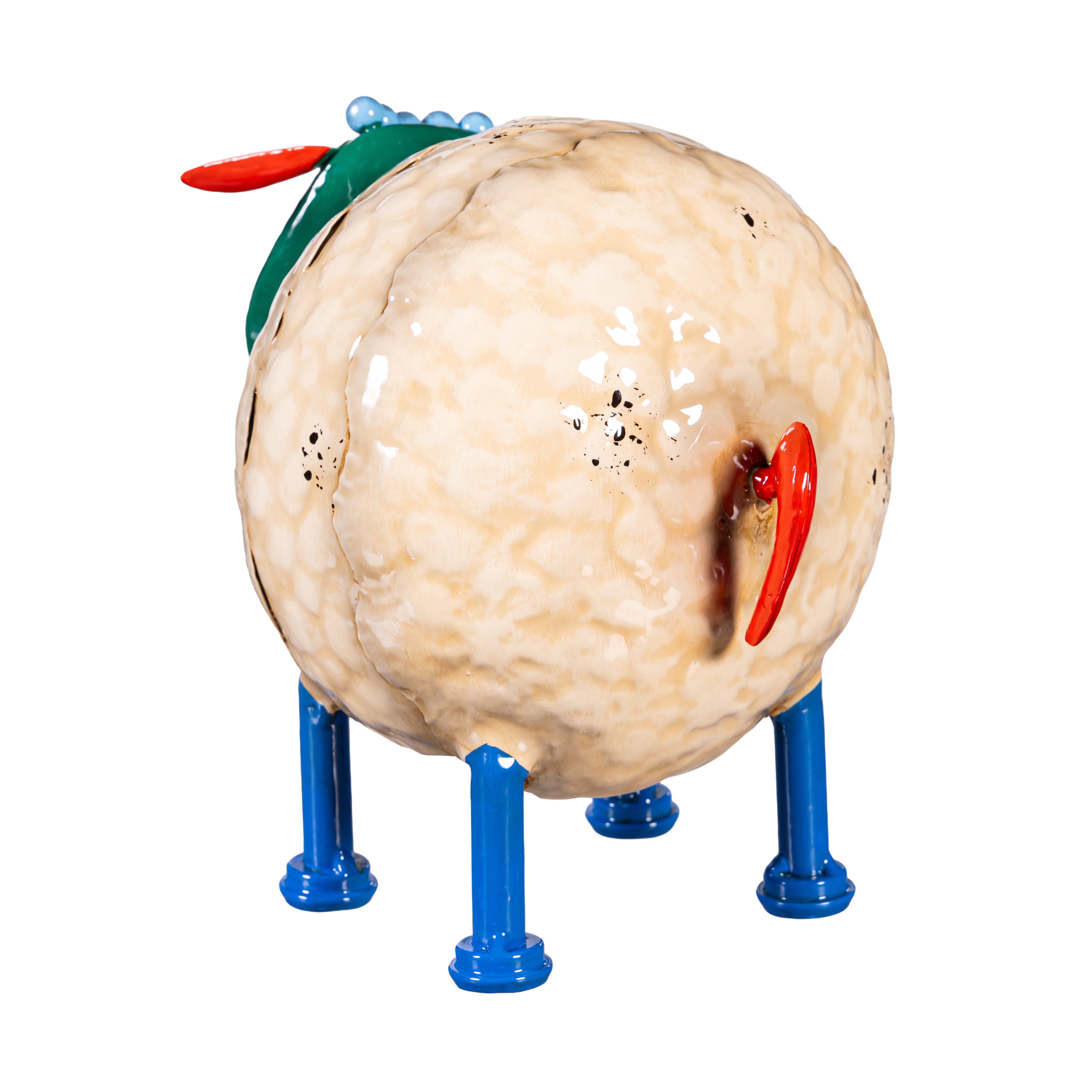 Metal Colorful Sheep Garden Statue – Plow & Hearth