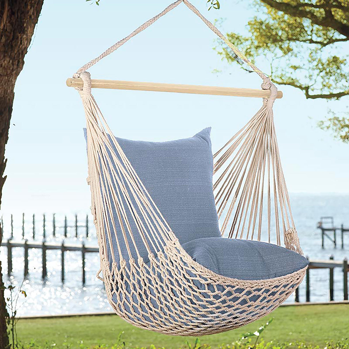 Rope Hammock Swing Plow Hearth - Main Image