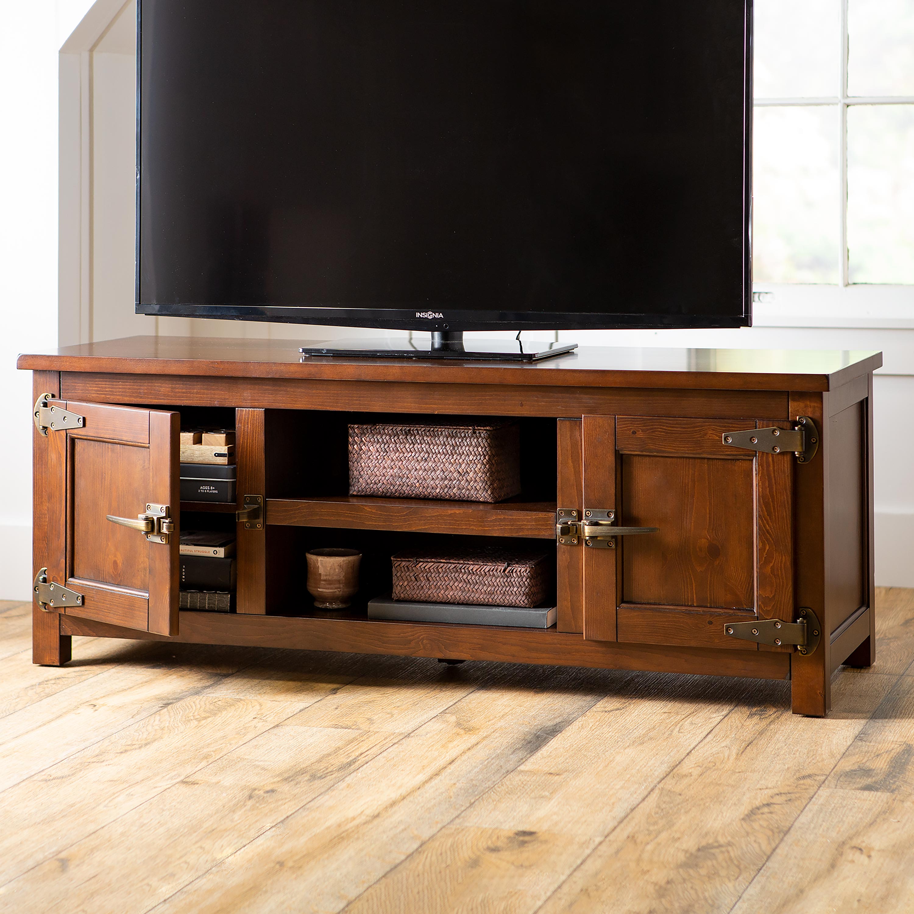 Portland Ice Box TV Cabinet with Replica Hardware – Plow & Hearth
