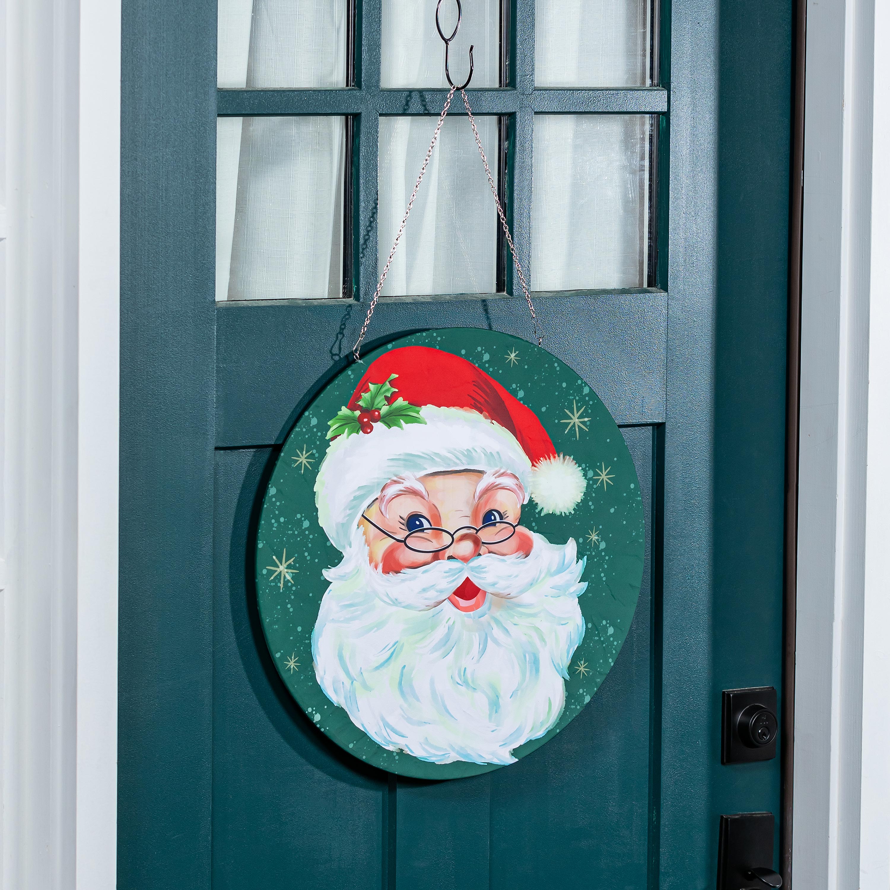 Nature and Holiday Charm, 4-Season Interchangeable Door Decor Set