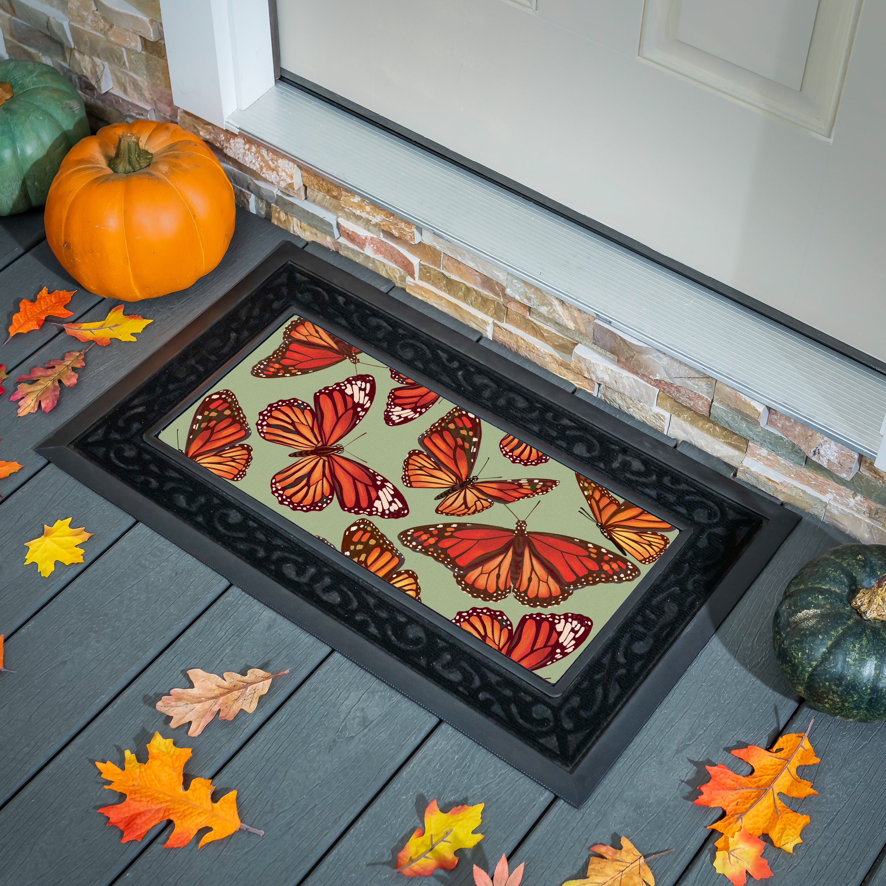 Flocked Coir Sassafras Switch Mat,22
