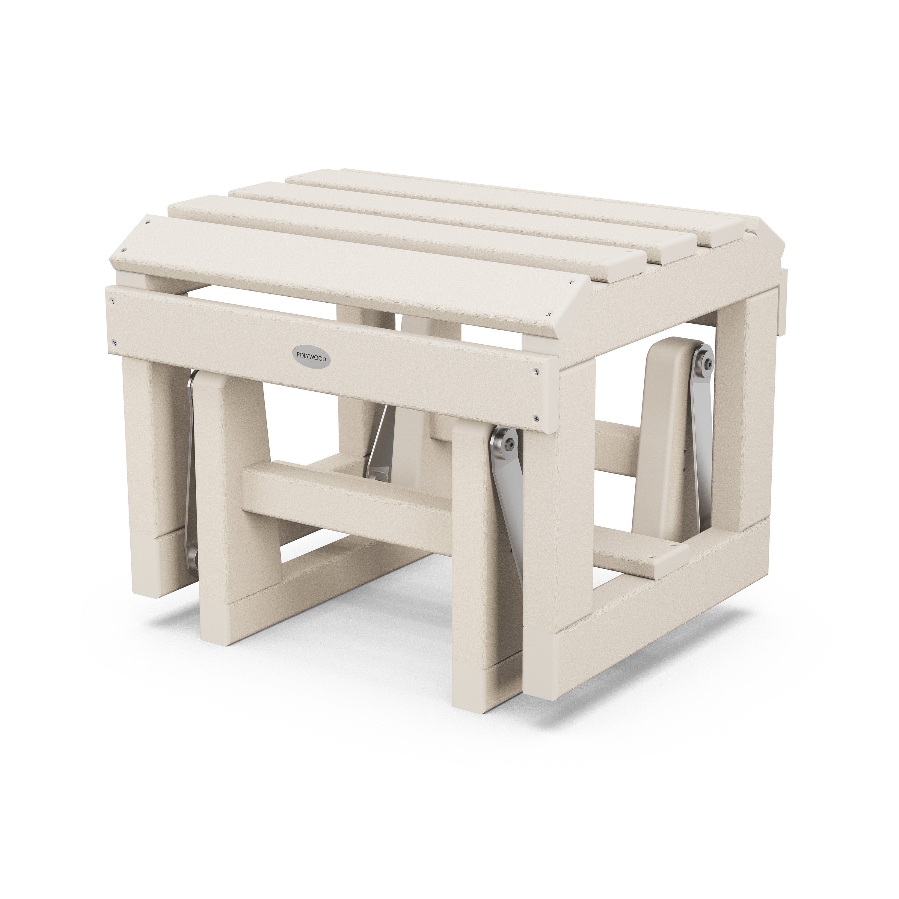 POLYWOOD® Classic Adirondack Glider Ottoman – Plow & Hearth