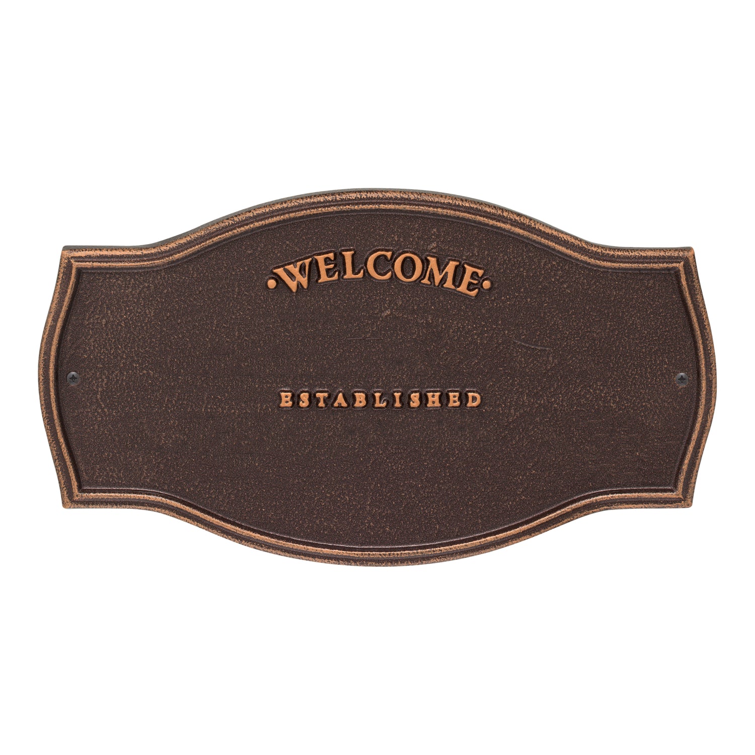 Heirloom Personalized Welcome Plaque | Plow & Hearth