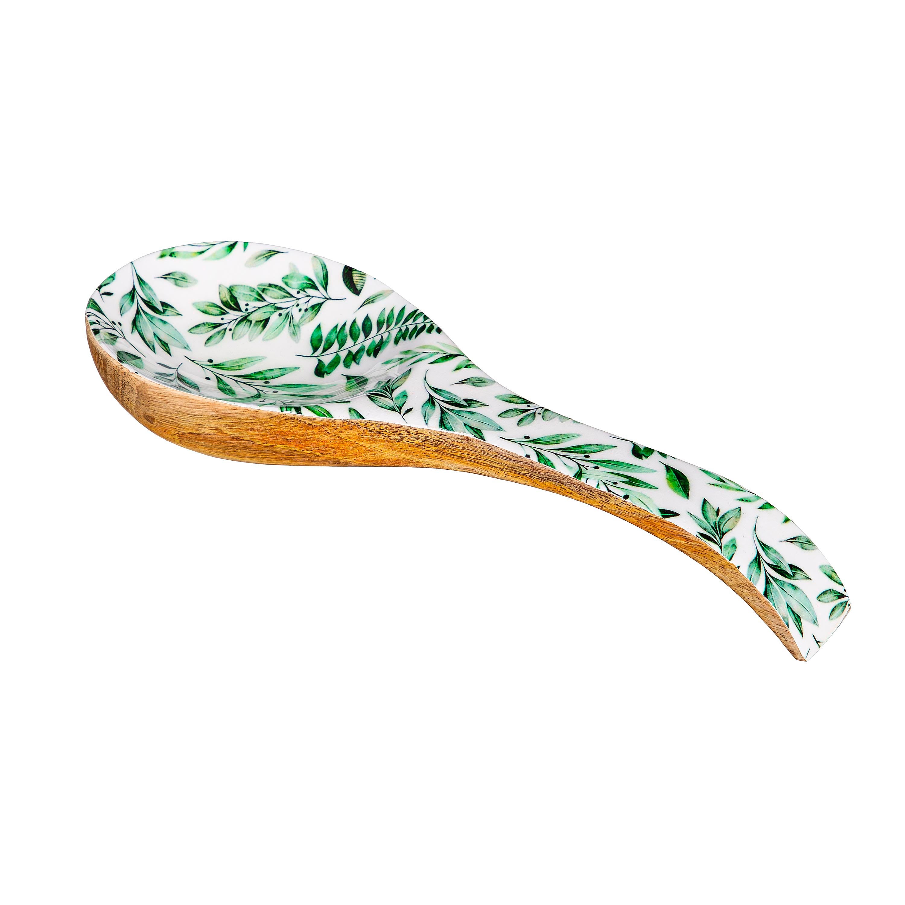 Evergreen Olive Oasis Spoon Rest