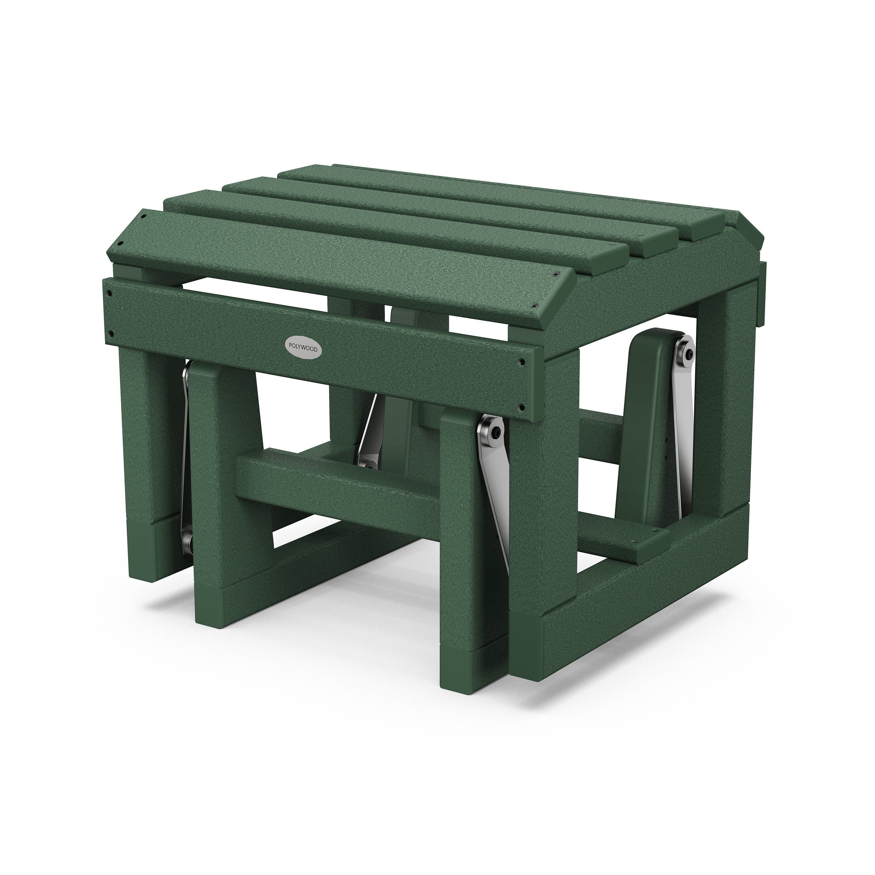 POLYWOOD® Classic Adirondack Glider Ottoman – Plow & Hearth