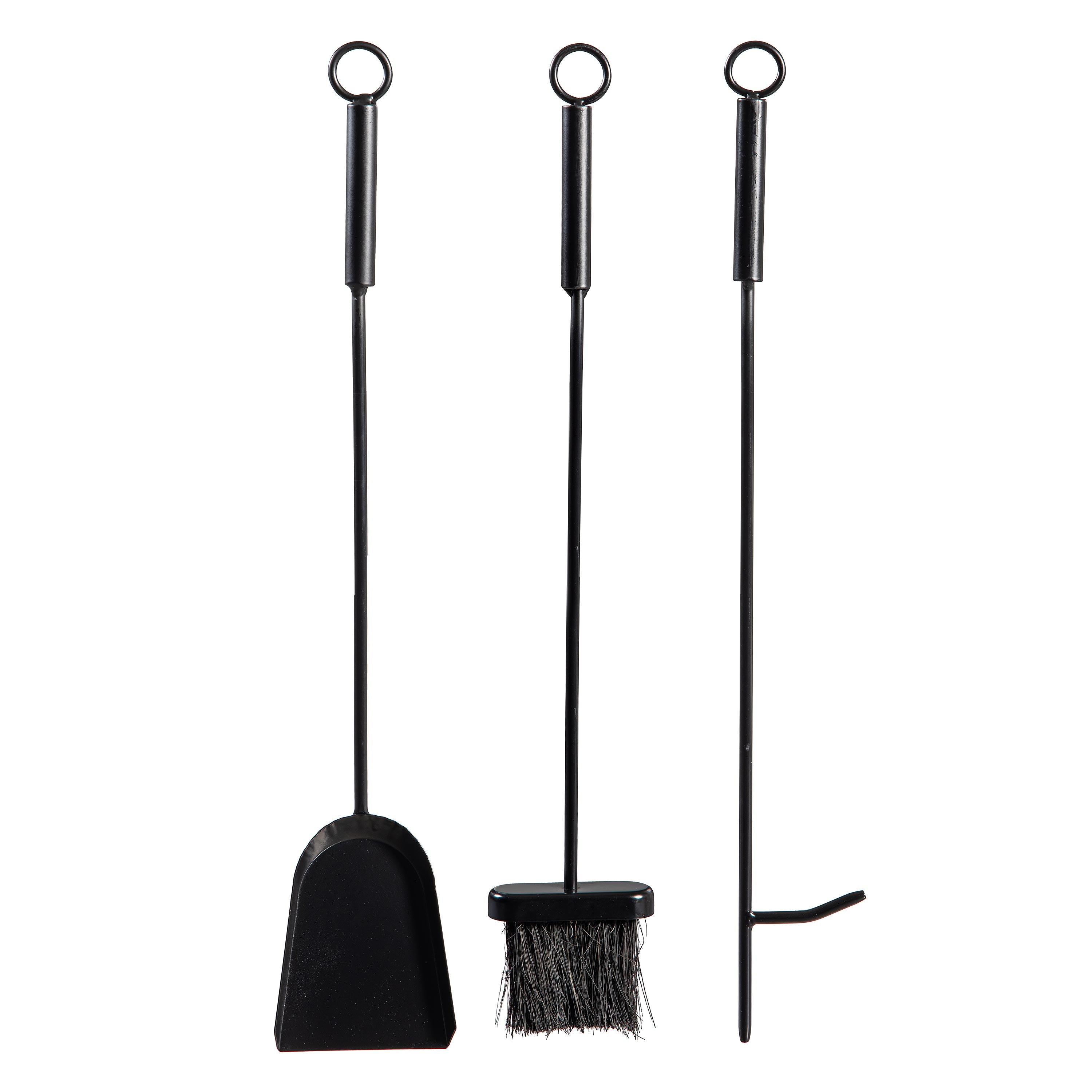 Plow & Hearth 4 Piece Fireplace Utensils Set - Thumbnail 2