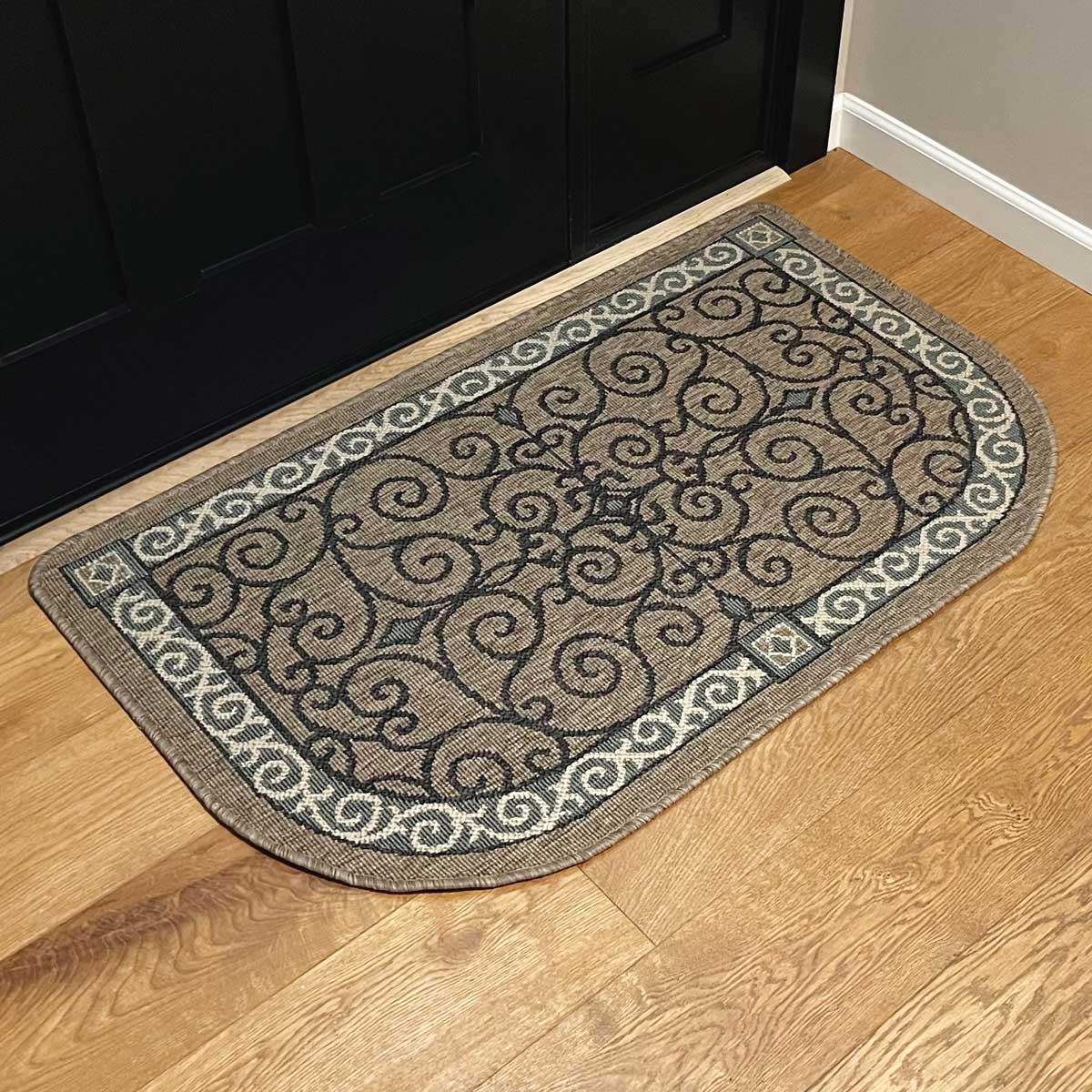 Eastly Scroll Polypropylene Rug – Plow & Hearth