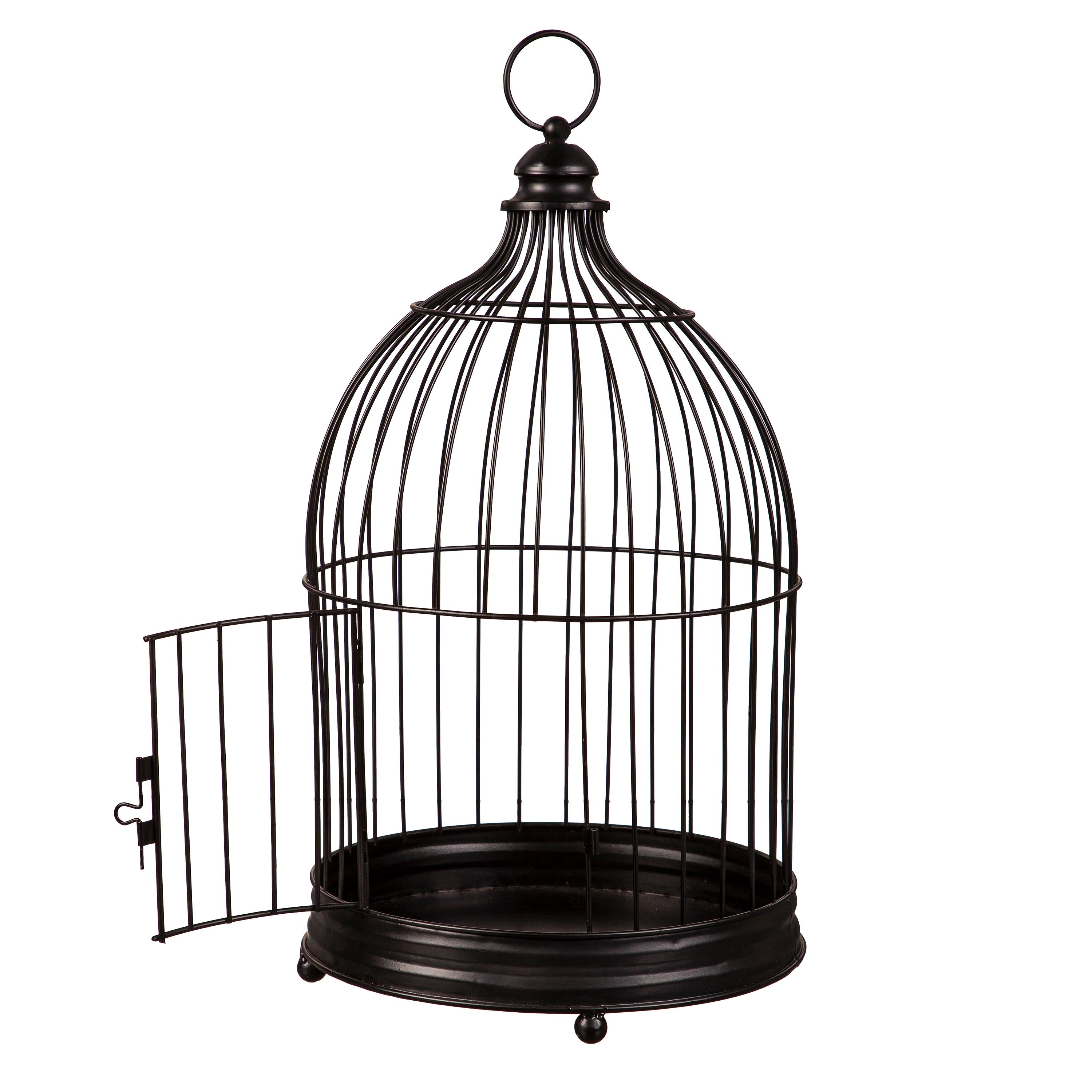 Outdoor Black Bird Cage – Plow & Hearth
