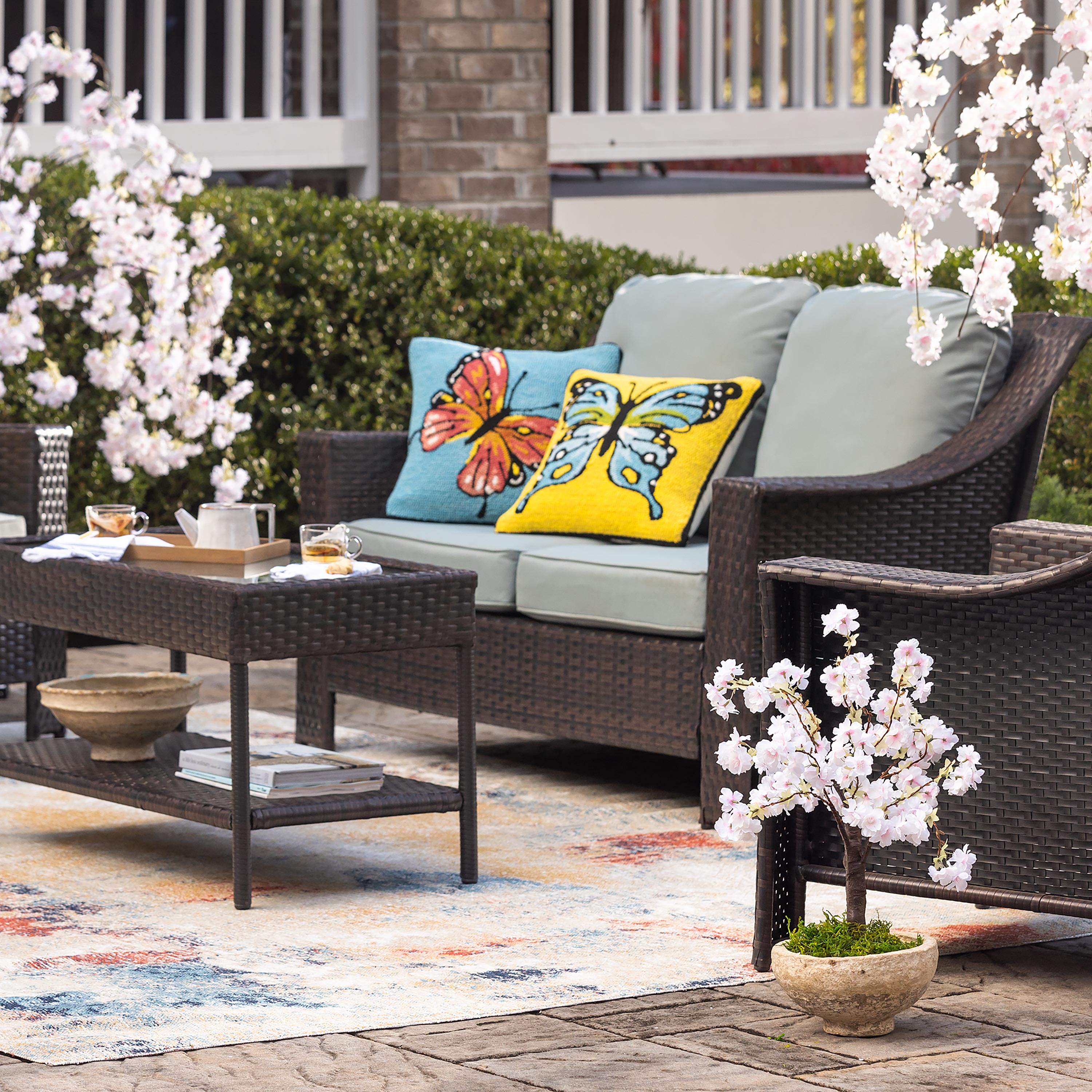 Lighted Tabletop Weeping Cherry Tree – Plow & Hearth