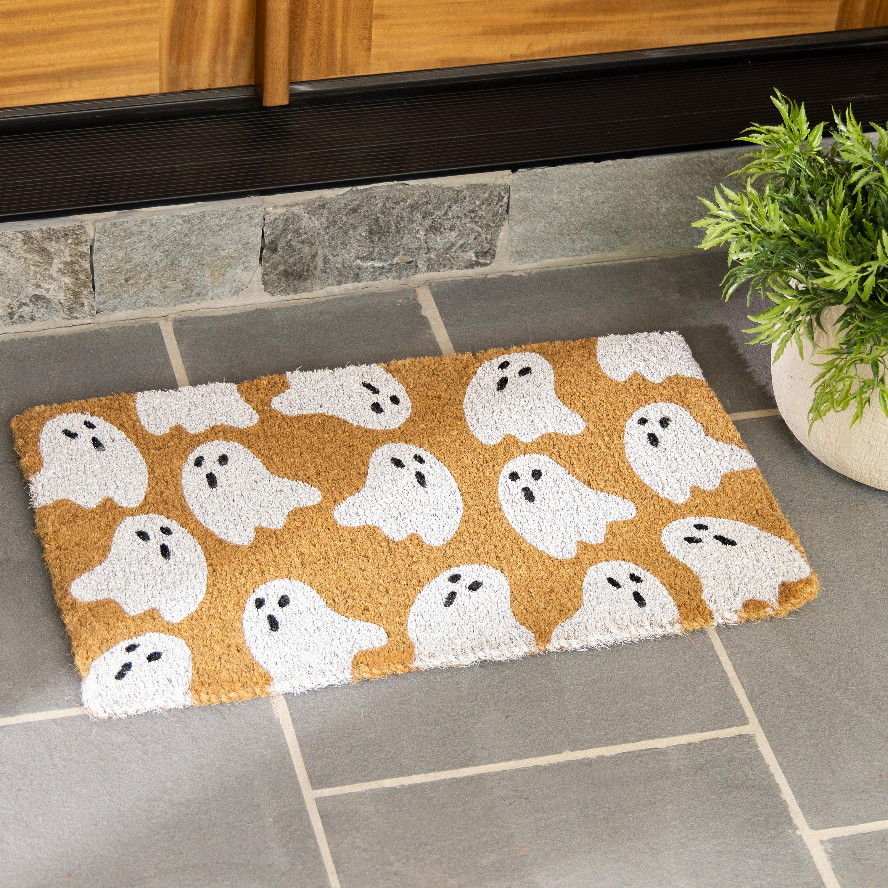 Halloween Ghost Coir Doormat – Plow & Hearth