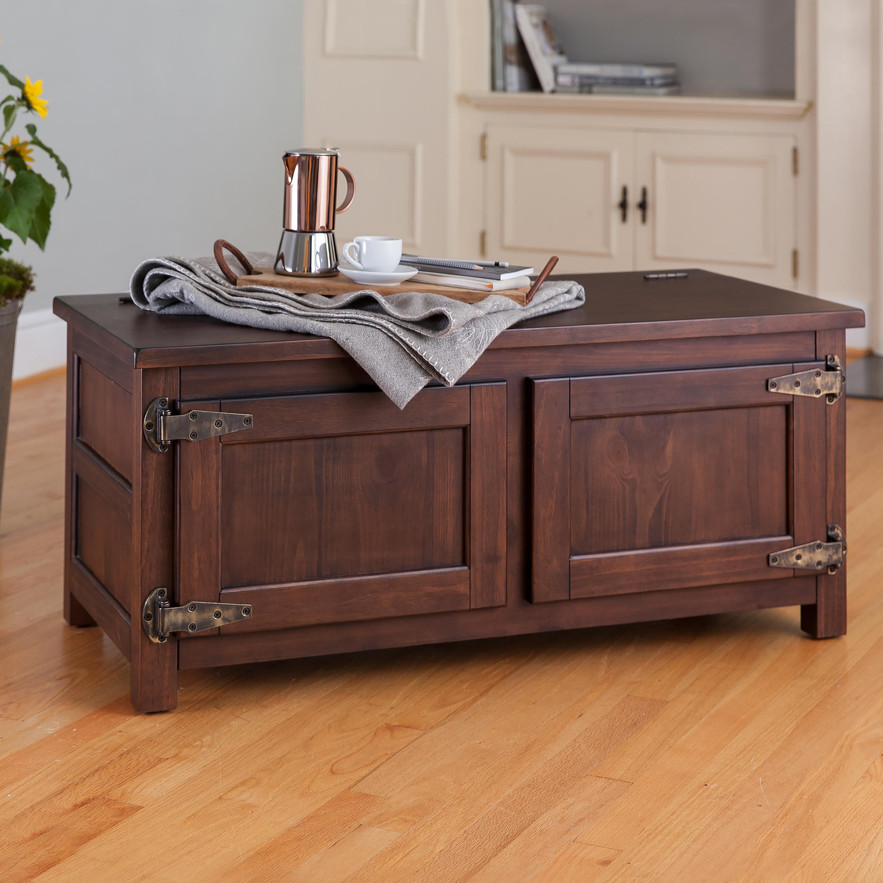 Plow & Hearth Portland Ice Box Coffee Table - Thumbnail 3
