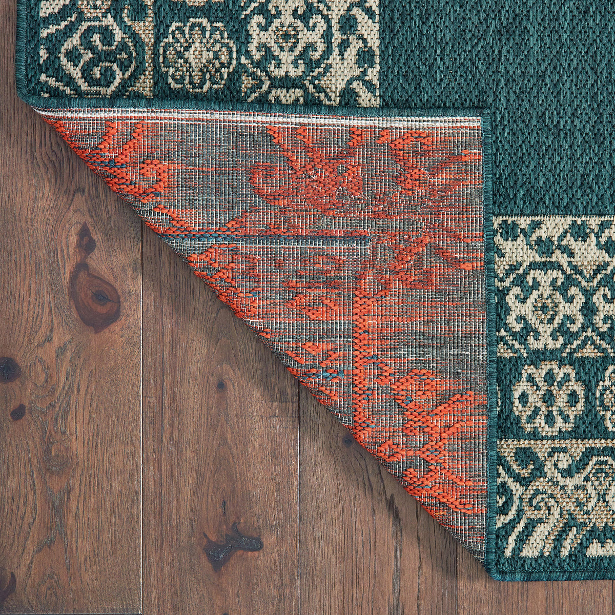 Cambridge Lace Indoor/Outdoor Border Rug – Plow & Hearth