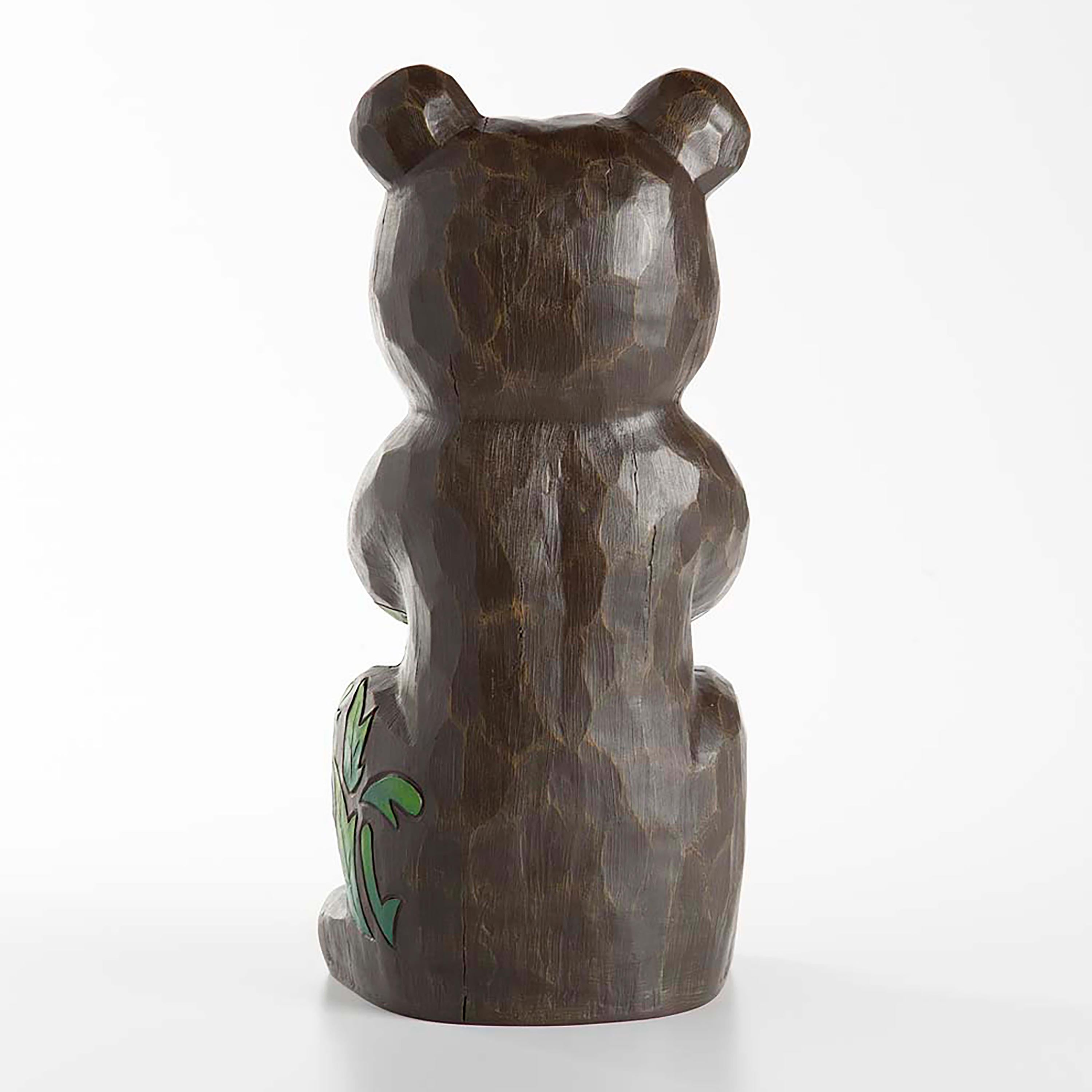 Petal & Plow Garden Statue, LED Bear, 18