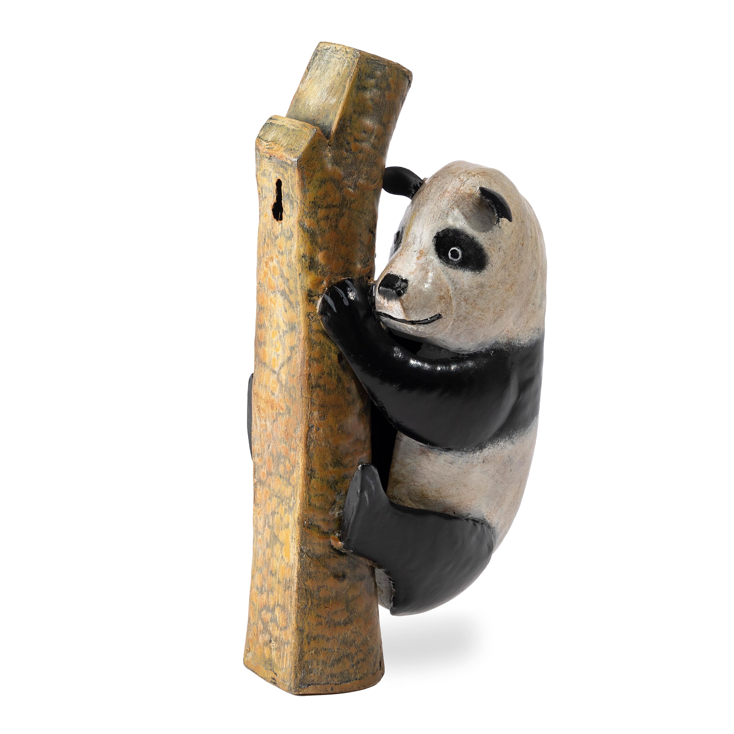Metal Panda on Branch Tree/Wall Hanger – Plow & Hearth