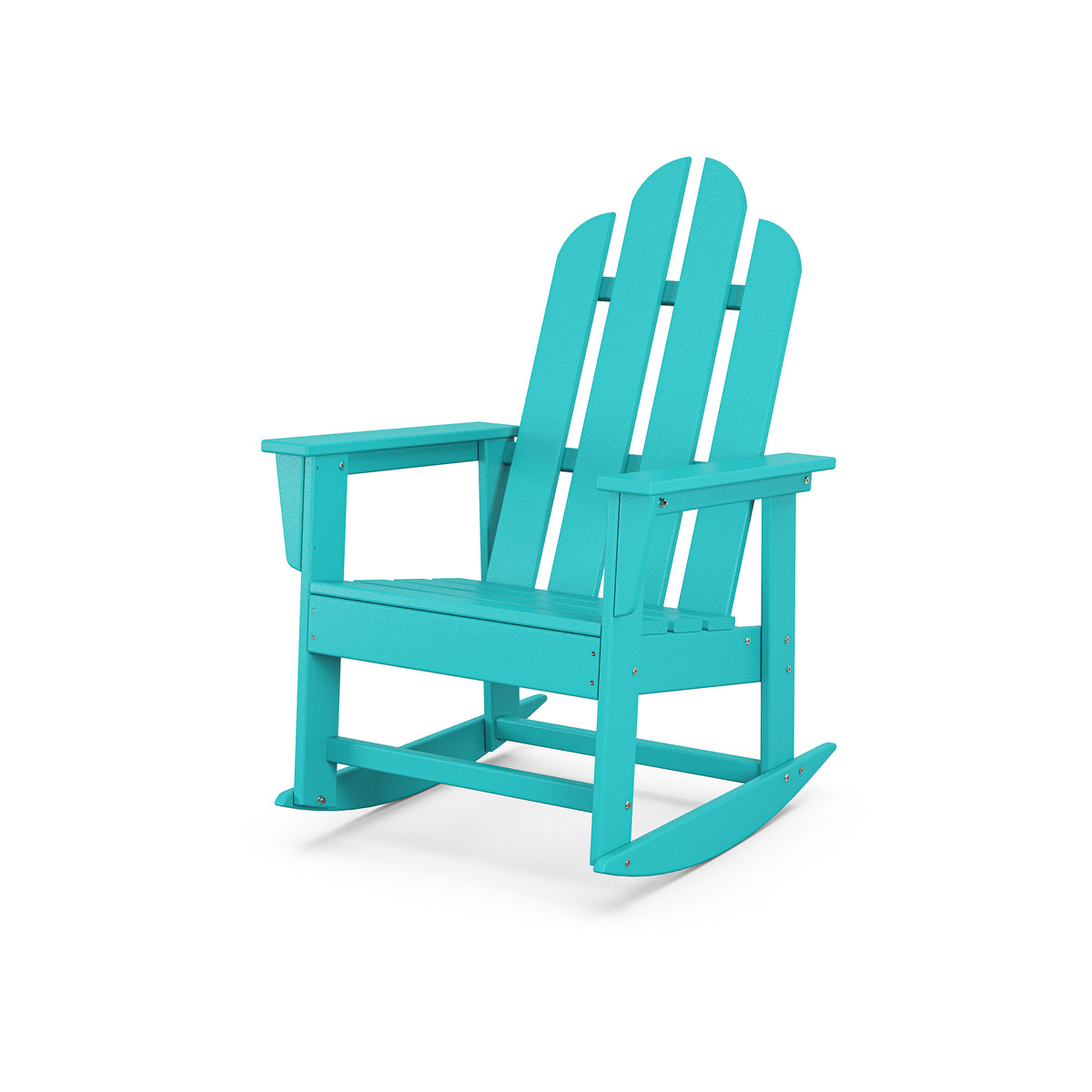 Turquoise Polywood Rocking Chair POLYWOOD® Long Island Polywood Rocking Chair – Plow & Hearth