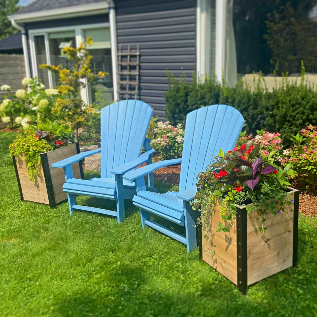 Cedar Planter Box, 18″W x 18″L