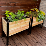 Cedar Raised Garden Bed, 18"W x 36"L