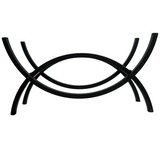 The Woodhaven 3ft Crescent Firewood Rack