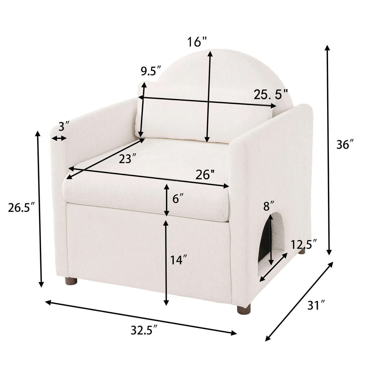 Pet Friendly Accent Chair