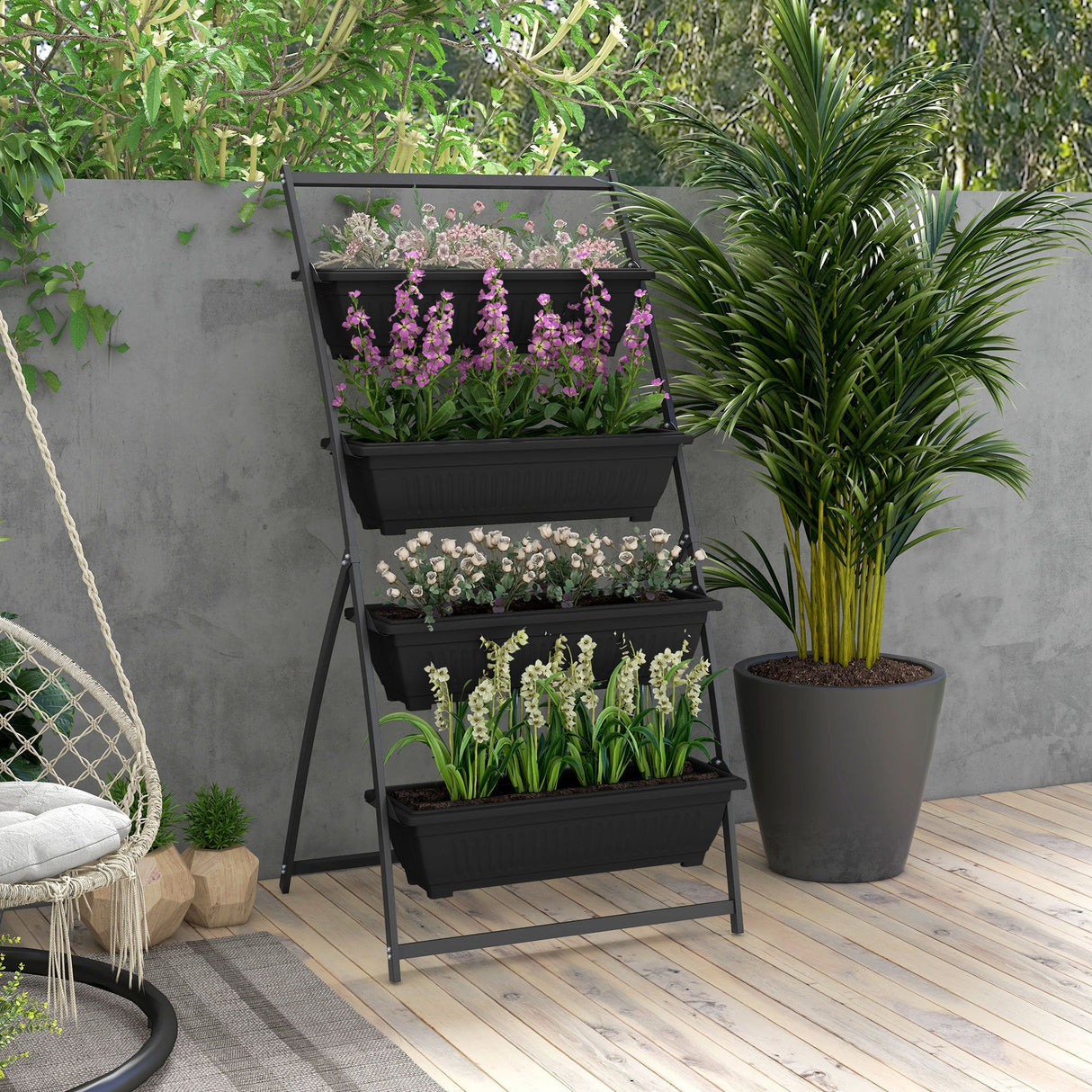 4-Tier Vertical Garden Planter
