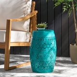 Bloom Outdoor Lace-Cut Side Table
