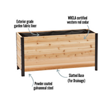CedarGarden Bed Planter