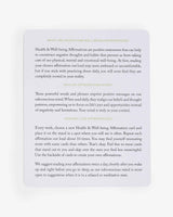 Mindful Affirmations for Health & Wellbeing