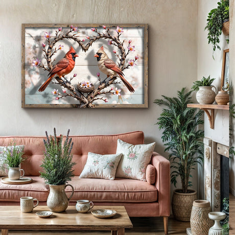 3D Cardinals Wall Art