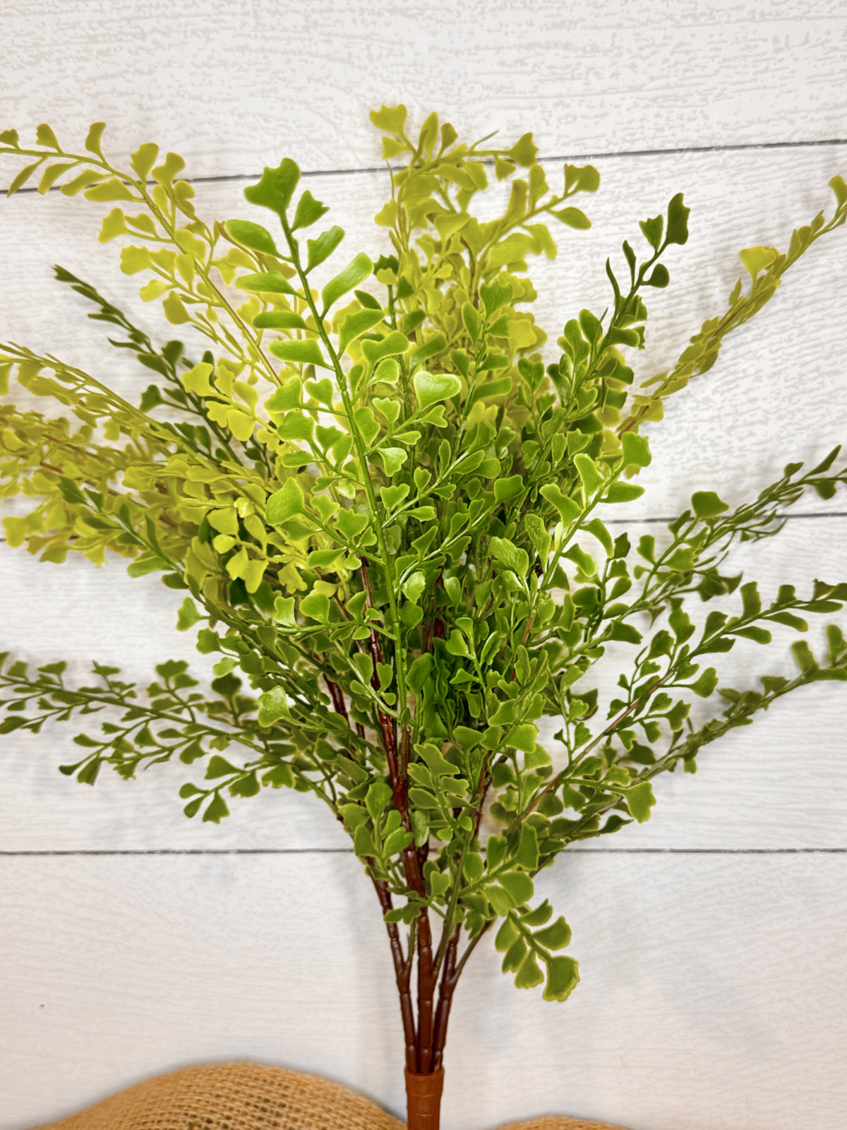 Real Touch Artificial Maidenhair Fern- Bundle of 4