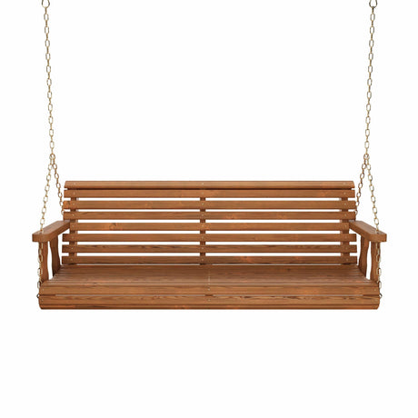 Amish Casual Roll Back Porch Swing