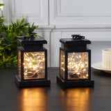 Solar Lantern Lights, Set of 2