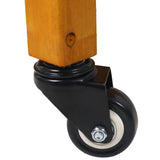 Elevated 8 Pocket Garden Bed on Wheels