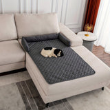 Fluffy Calming Dog Bed Sofa Cover - Pet Mat for Ultimate Comfort