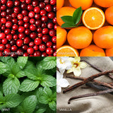 Frosted Cranberry Mandarin Candle