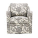 Floral Rotating Arm Chair