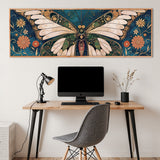 Abstract Vintage Butterfly Wall Art