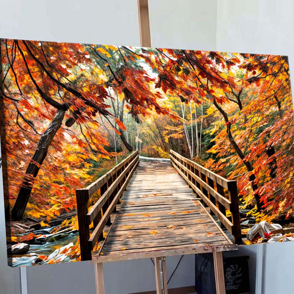 Crossing Autumn Wall Art – Plow & Hearth