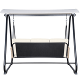 East Green Parker Patio Swing with Canopy Stand