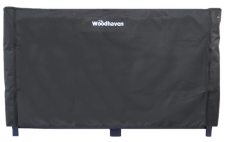 Full Firewood Rack Cover with Zipper   USA Made  Woodhaven