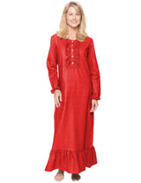 Women's Flannel Long Gown