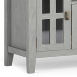 Artisan TV Media Stand, Fog Grey, 72"