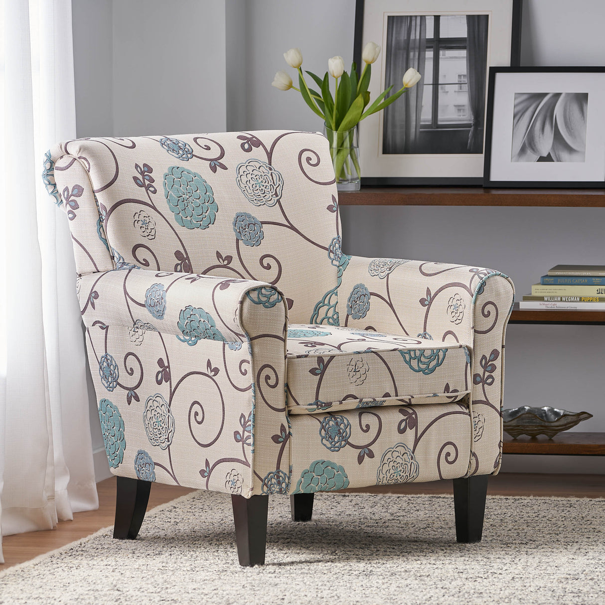 Jazmine Club Accent Chair