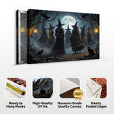 Coven of Witches Halloween Wall Art