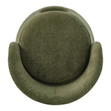 Pet Friendly Chair with Convertible Stool