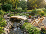 8 ft bridge with no railling