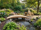 8 ft bridge with no railling