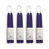 Hand-Dipped Beeswax Taper Candles - Bulk 4-Pair Bundle