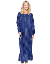 Women's Flannel Long Gown