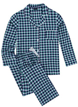 Womens Poplin Pajama Set